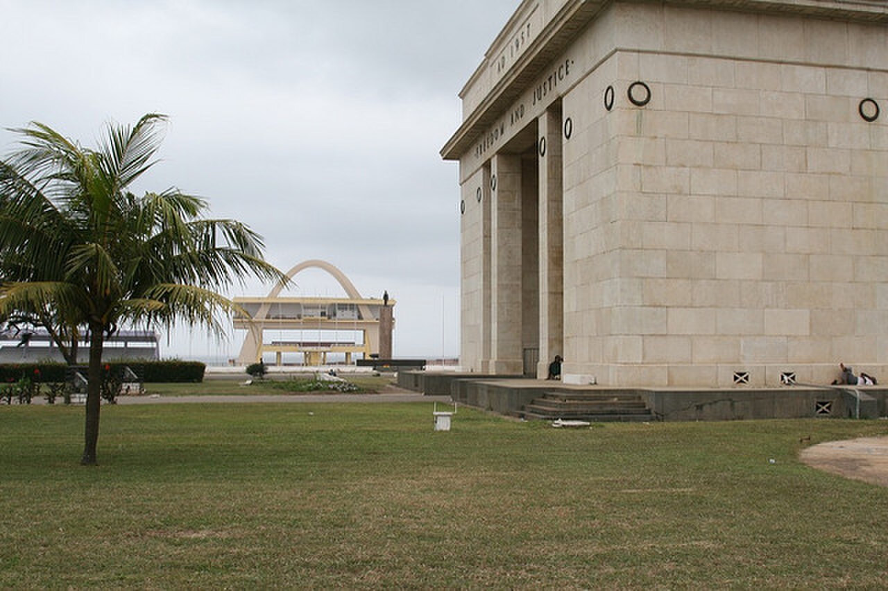 Ghana Black Star Square and Independence Arch, Accra
